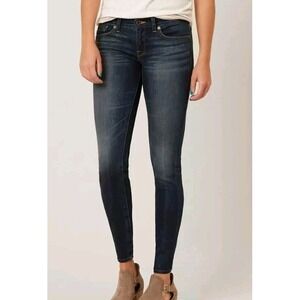 Lucky Brand Women's Charlie Skinny Jeans Size 14 Blue Stretch Denim Slim Fit